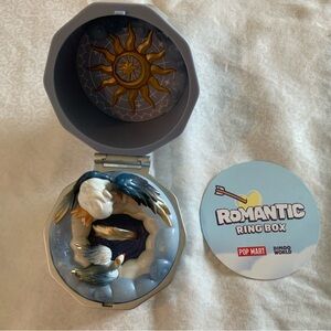 POP MART DIMOO World Romantic Ring Box Figure W/ Card Collectible Display Case